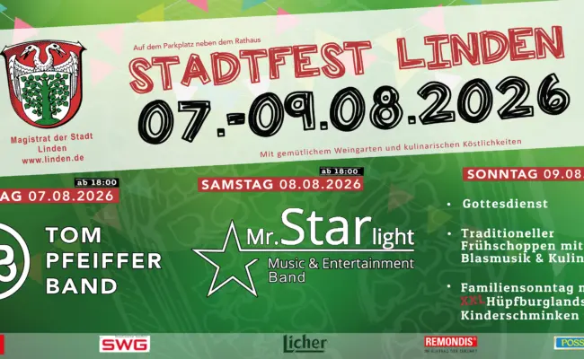 Lindener Stadtfest 2026 - Freitag